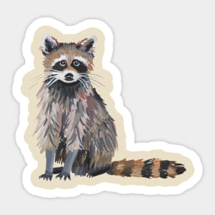 Raccoon Sticker